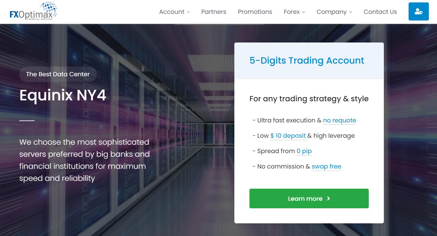 торговые условия fxoptimax