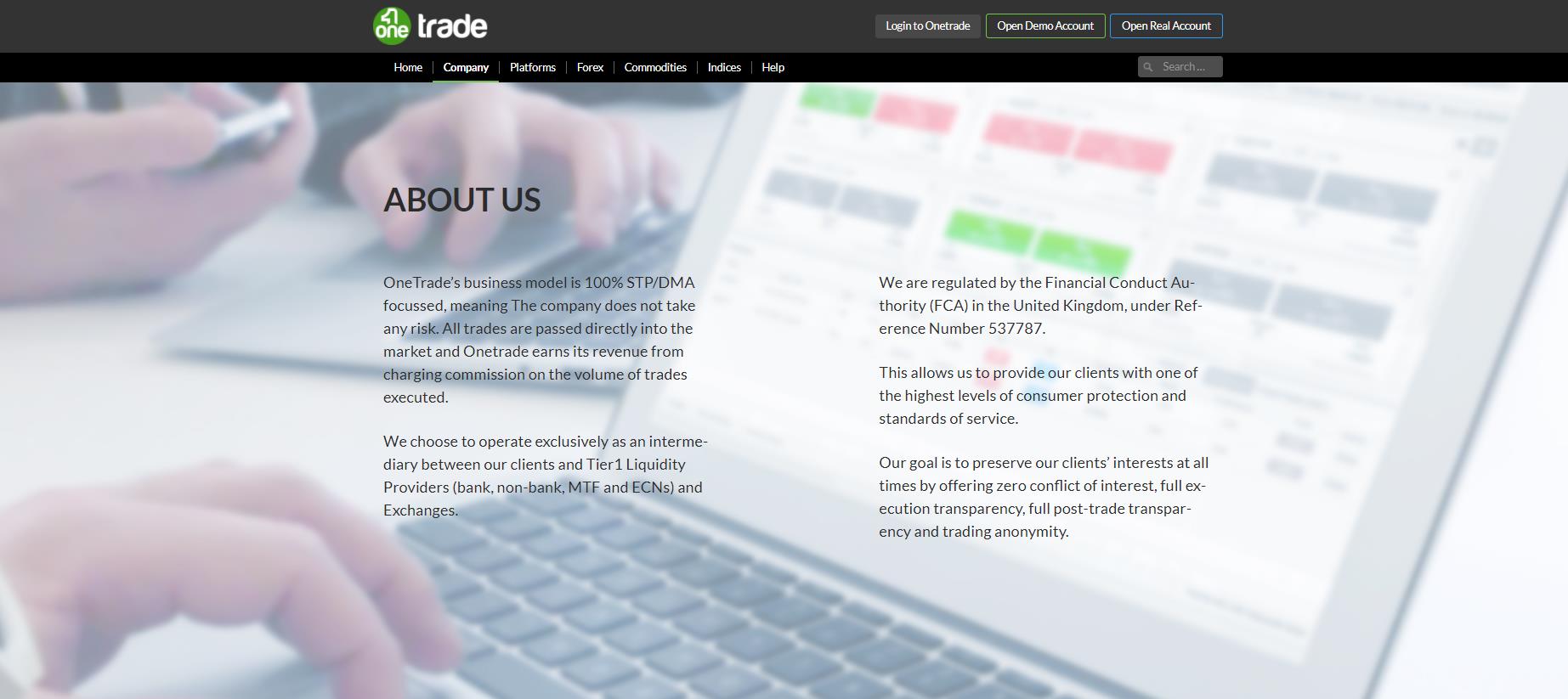 анализ брокера onetrade