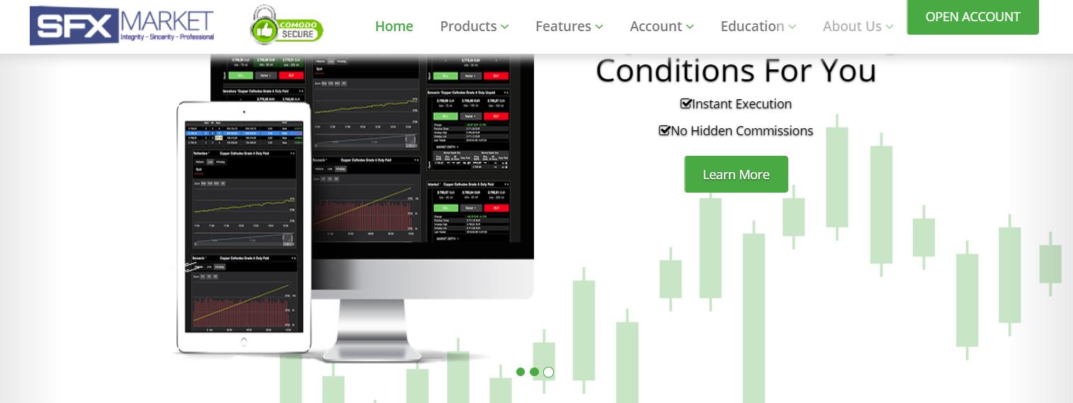 sfx markets trading platforms