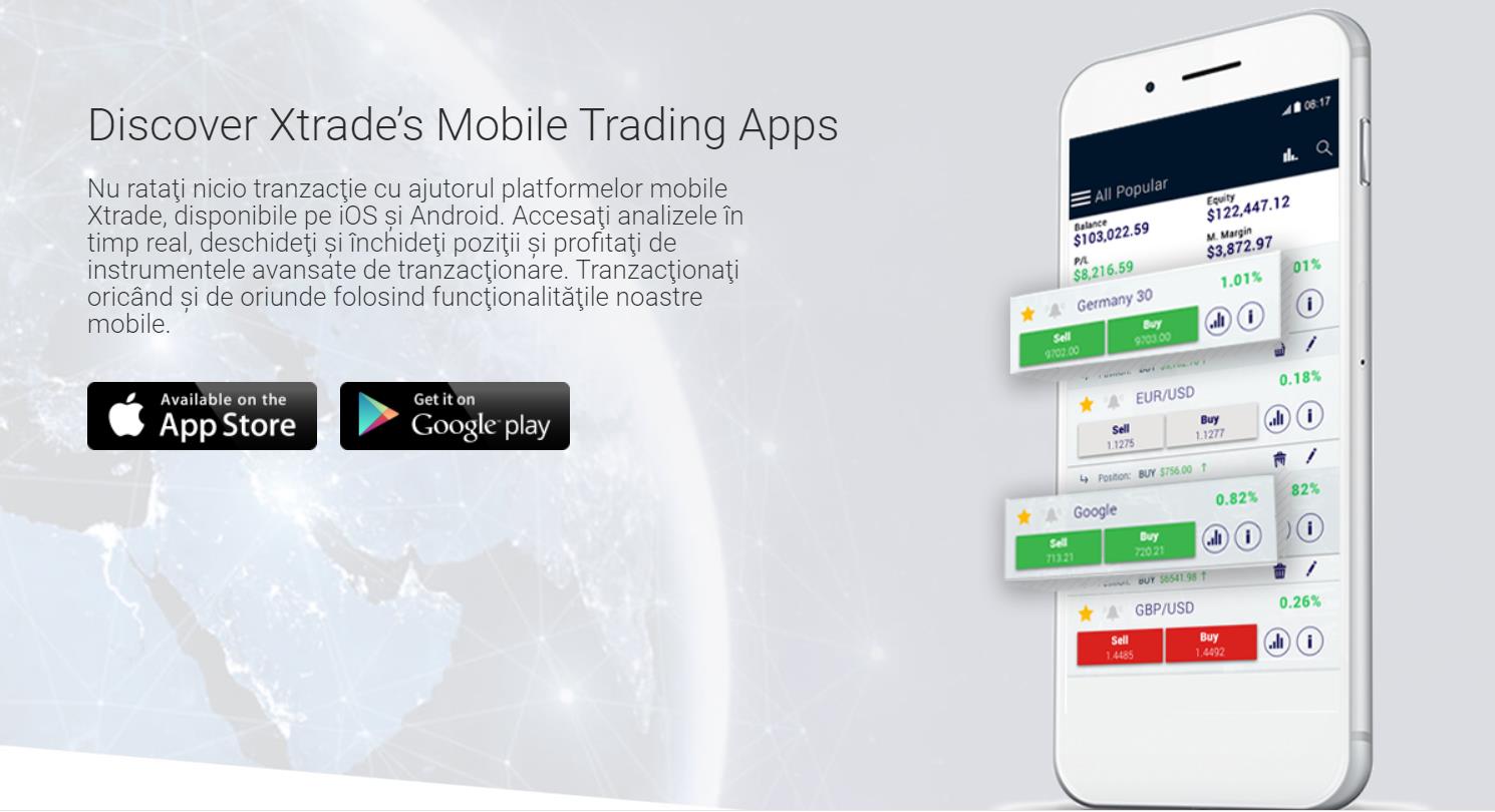 xtrade mobile platform