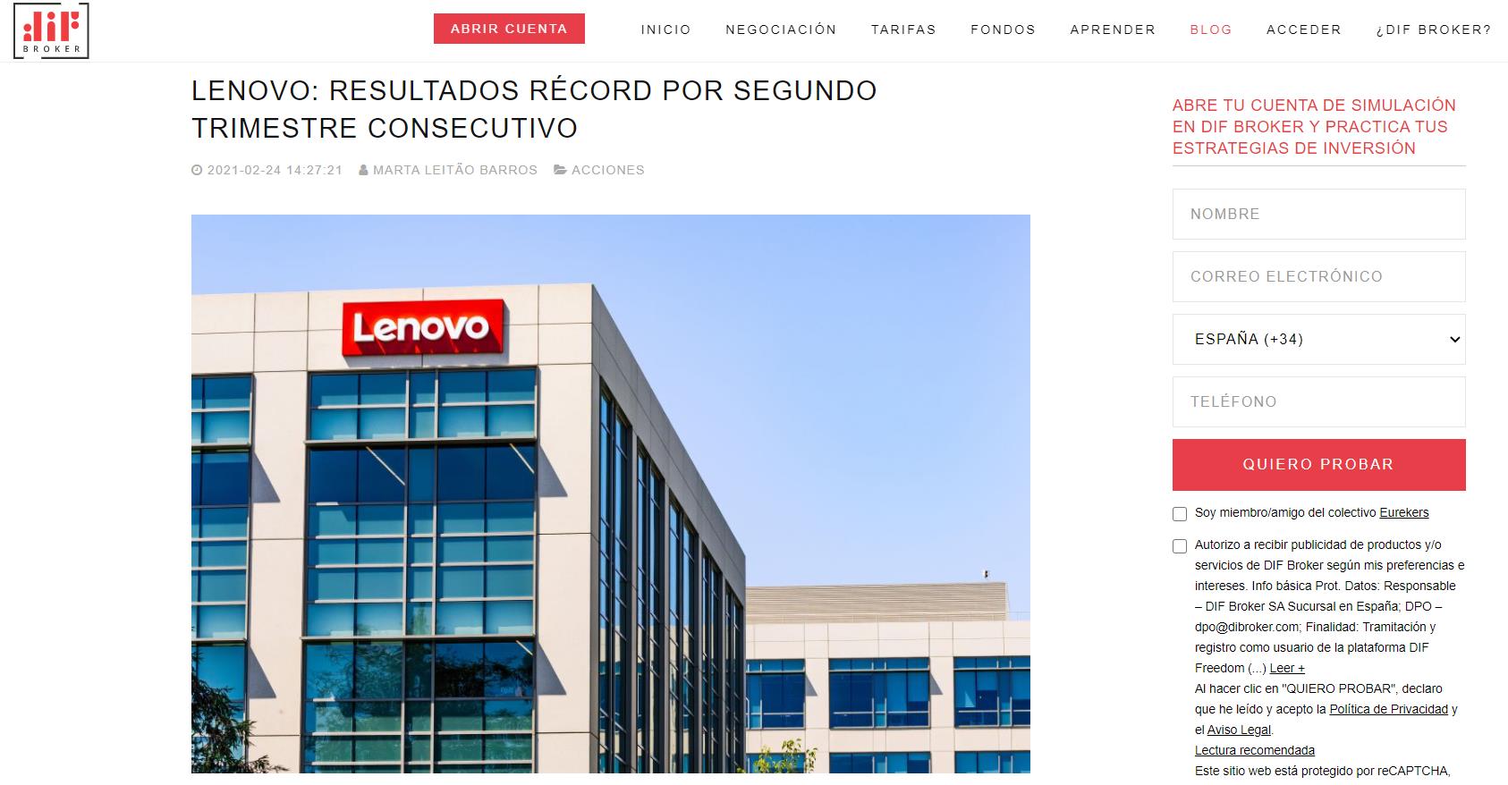  what the dif broker offers 