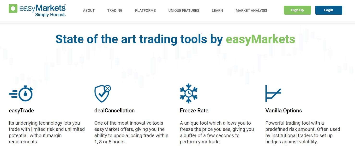 торговые условия easymarkets