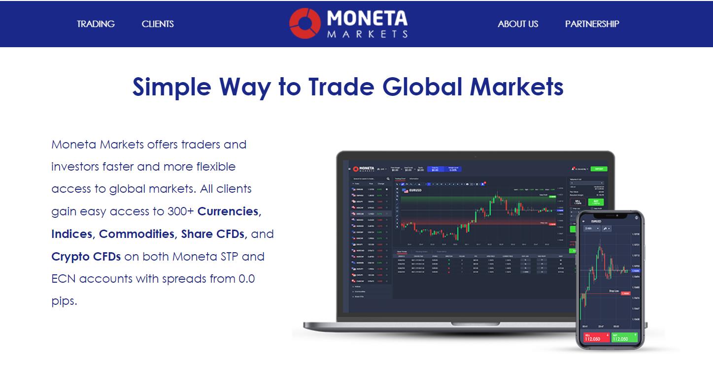 торговля с moneta markets