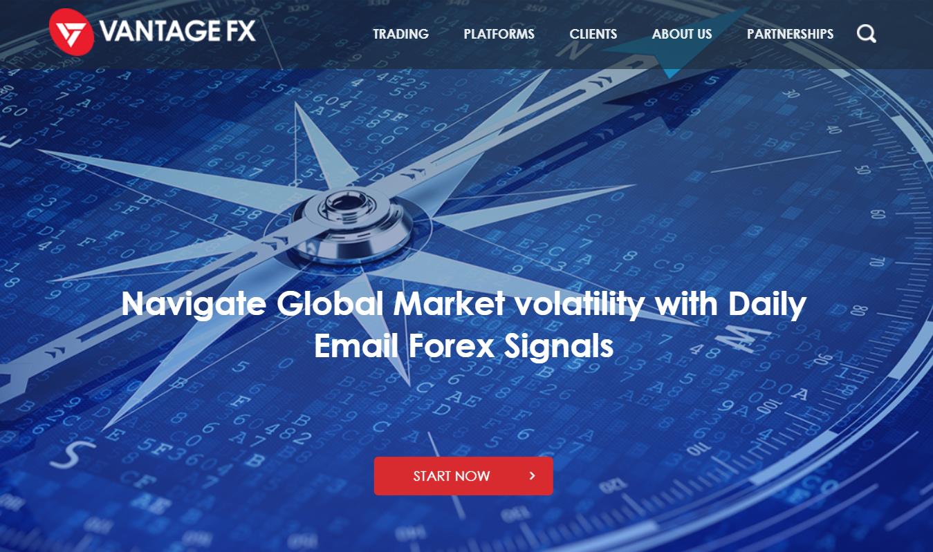 official website of the broker vantage fx