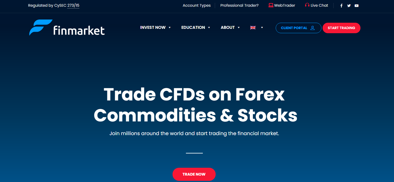 finmarket сайт брокерской компании 