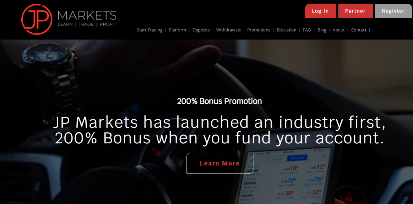  jp markets company website 