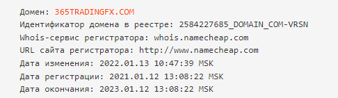 проверка домена