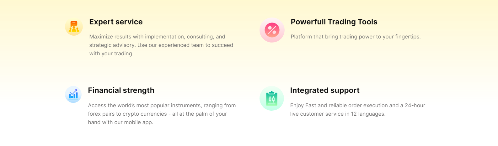 trust pixs условия торговли 