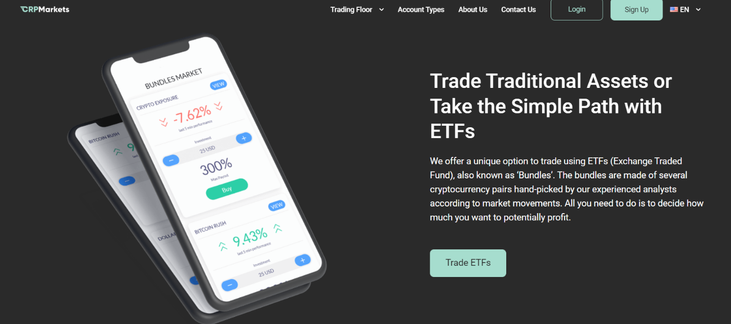 crpmarkets trading platform