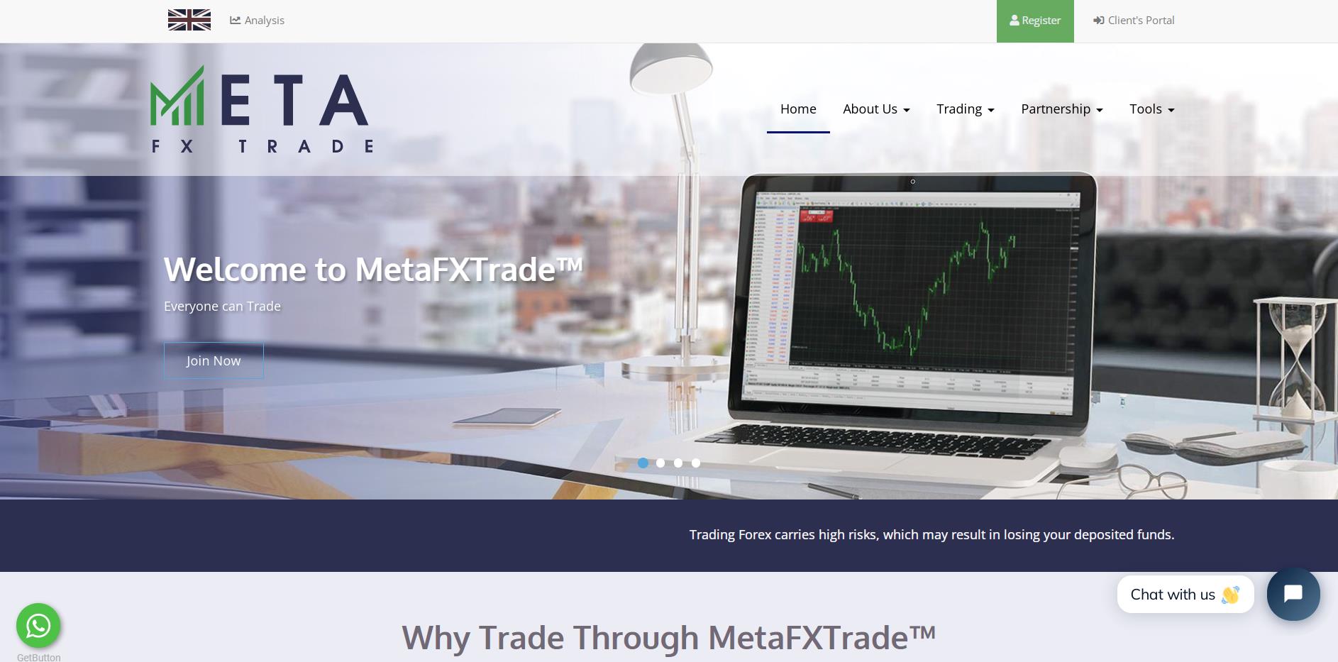 metafxtrade site companies