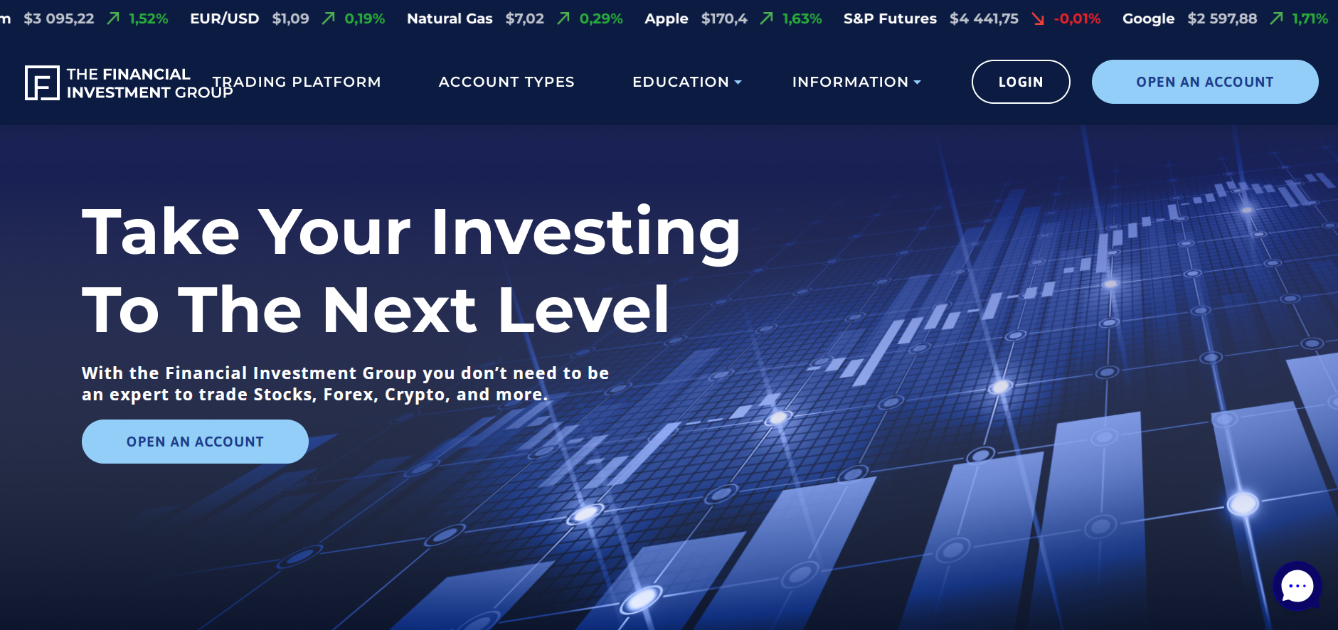 the financial iInvestment group company website