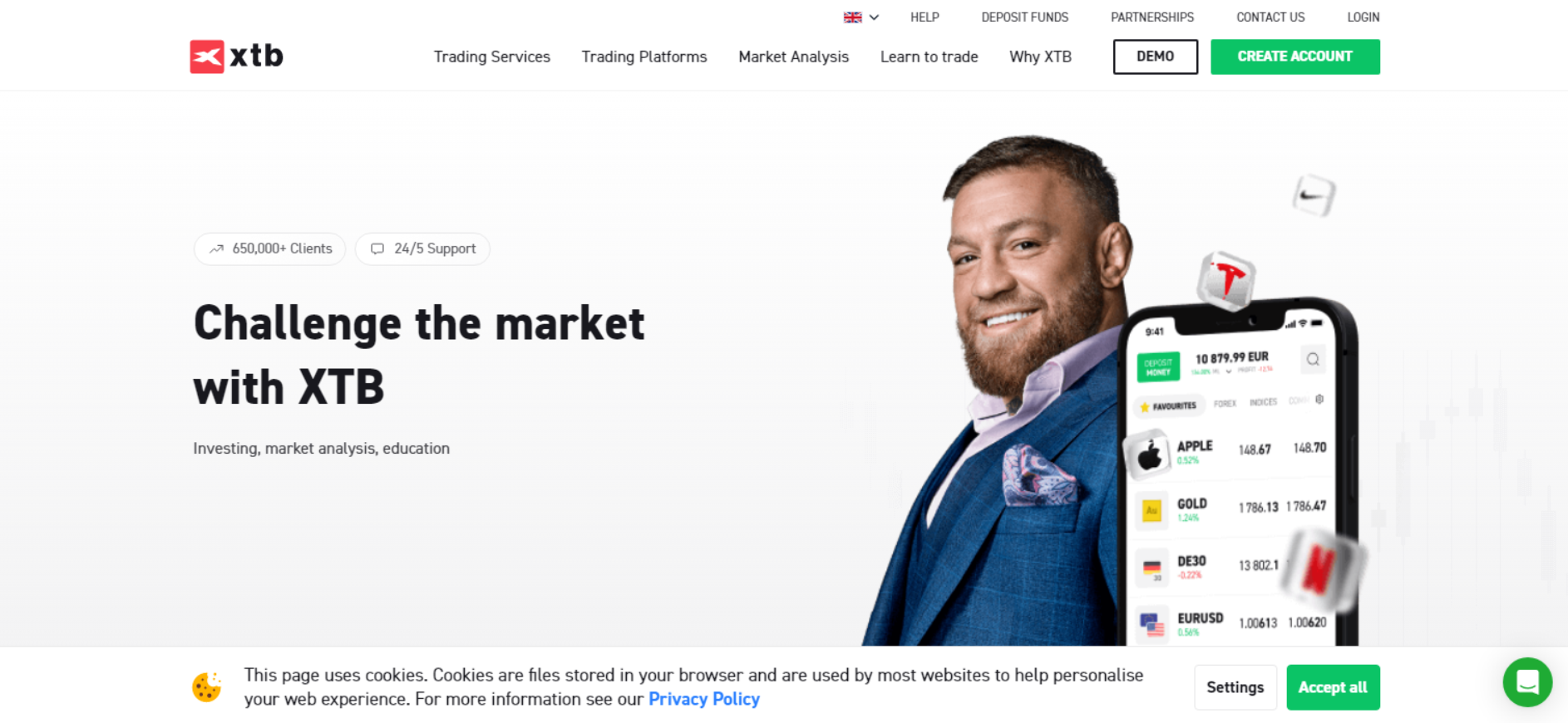 Информация о брокере XTB